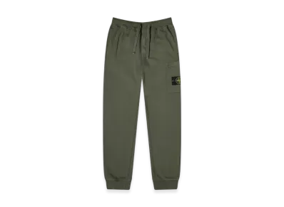 Stone Island 64451 Regular Fit Cargo Sweatpants - 24SS "Musk Green"