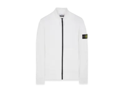 Stone Island 64351 Cotton Fleece Track Top - 23SS "White"