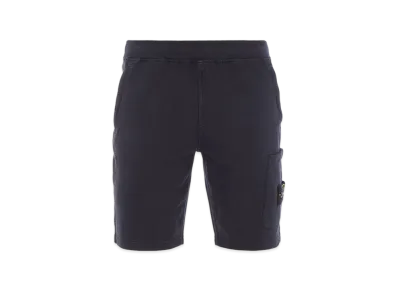 Stone Island 64060 Old Treatment Cargo Bermuda Shorts - 23SS "Navy Blue"
