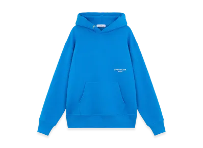 Stone Island 638X5 Cotton Fleece Stone Island Marina Oversized Fit Hooded Sweatshirt - 24FW "Bright Blue"