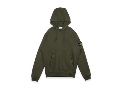 Stone Island 63860 Cotton Hooded Sweatshirt - 21SS "Olive Green"