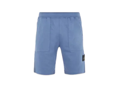 Stone Island 63850 Regular Fit Bermuda Shorts - 24SS "Avio Blue"
