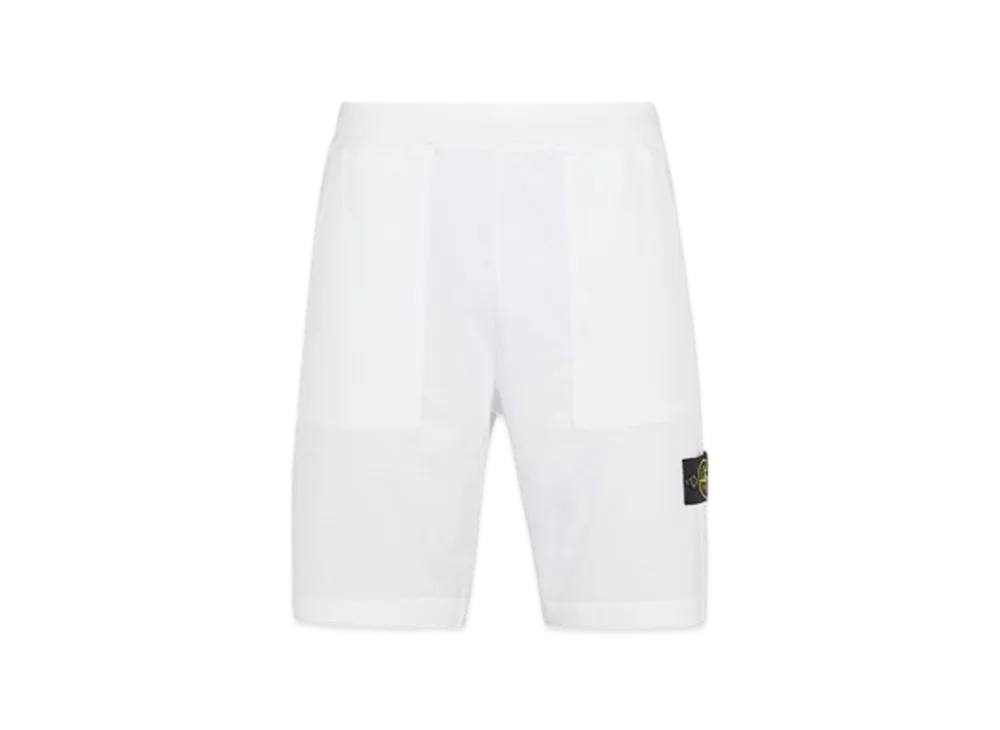 Stone Island 63850 Regular Fit Bermuda Shorts - 24SS "White"
