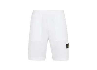 Stone Island 63850 Regular Fit Bermuda Shorts - 24SS "White"