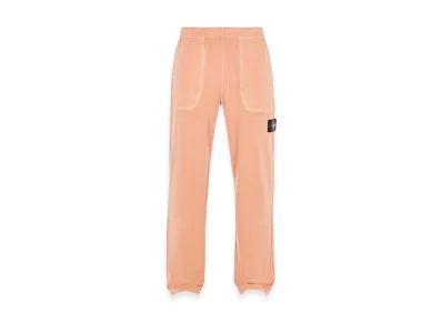 Stone Island 635T2 60% Recycled Heavy Cotton Jersey Tinto Terra Comfort Fit Jogger Pants - 24SS "Rust"