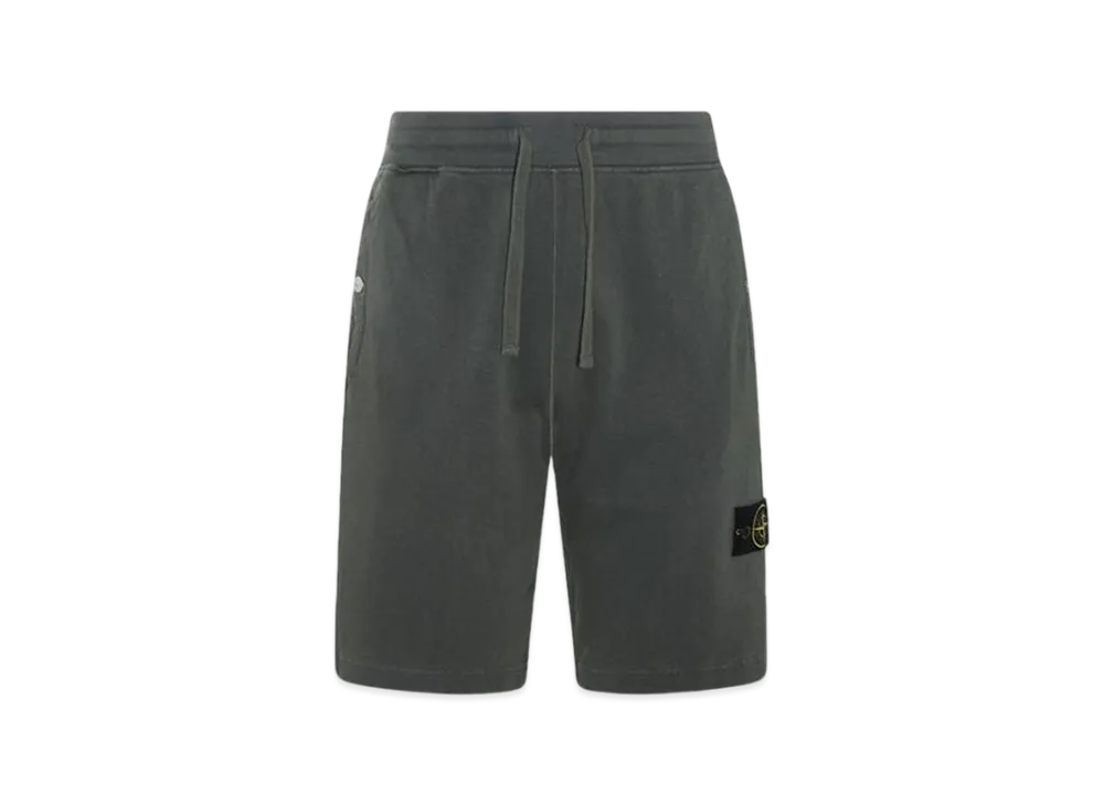 Stone Island 63460 Old Treatment Bermuda Shorts - 24SS "Musk Green"