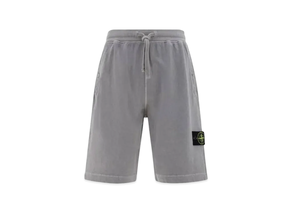 Stone Island 63460 Old Treatment Bermuda Shorts - 24SS "Dust Gray"