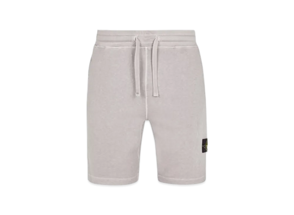Stone Island 63460 Old Treatment Regular Fit Bermuda Shorts - 24SS "Dust Grey"