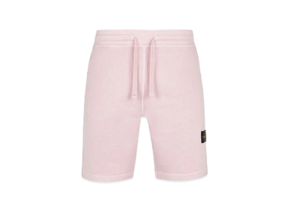 Stone Island 63460 Old Treatment Regular Fit Bermuda Shorts - 24SS "Pink"