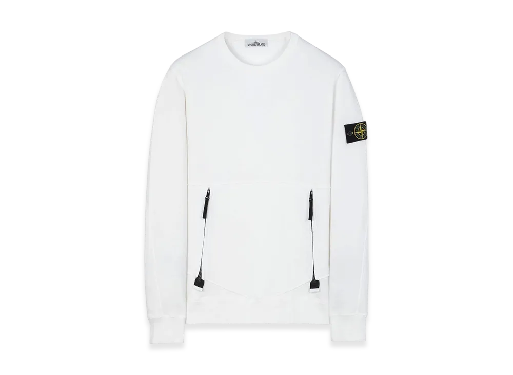 Stone Island 63451 Sweatshirt - 21SS "White"