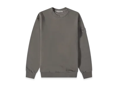 Stone Island 633F3 Ghost Piece Cotton Jersey Crewneck Sweatshirt - 22FW "Anthracite"