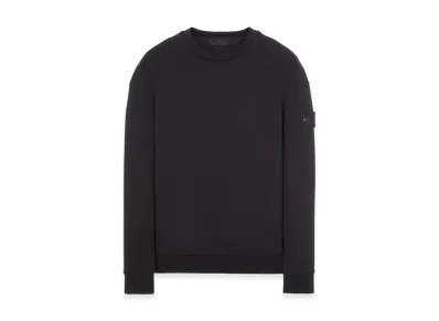 Stone Island 633F3 Ghost Piece Cotton Jersey Crewneck Sweatshirt - 22FW "Black"