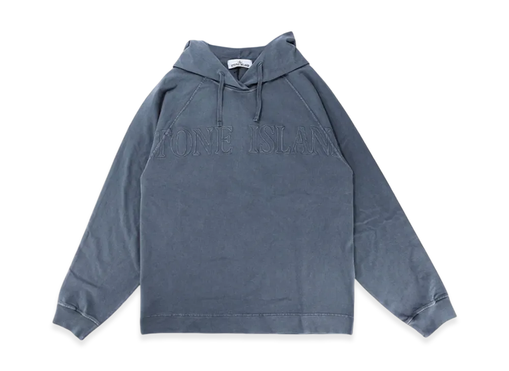 Stone Island 63355 Logo Hoodie - 23SS "Avio Blue"