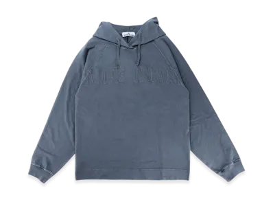 Stone Island 63355 Logo Hoodie - 23SS "Avio Blue"