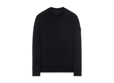 Stone Island 632F3 Ghost Piece Cotton Stretch Fleece Sweatshirt - 22SS "Black"