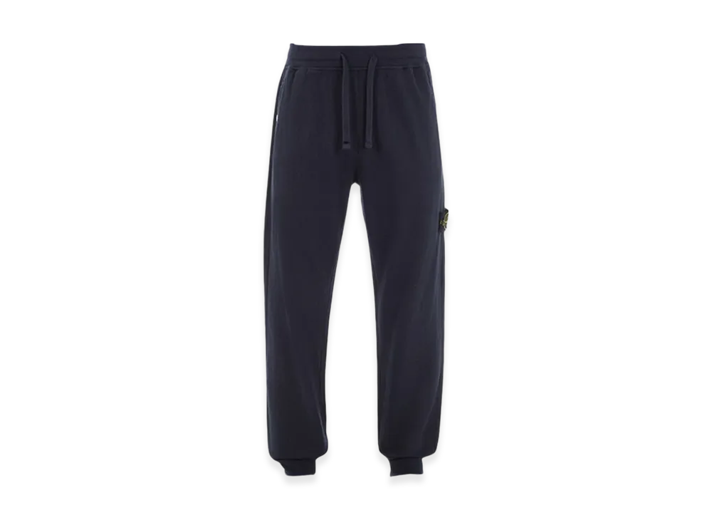 Stone Island 63260 Old Treatment Jogger Pants in Fleece - 24SS "Blue"