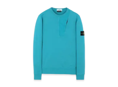 Stone Island 63151 Sweatshirt - 20SS "Turquoise"