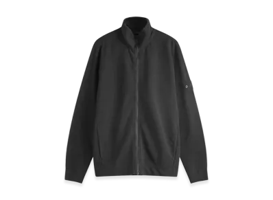 Stone Island 628F7 Ghost Piece Zip Up Sweatshirt - 24FW "Black"