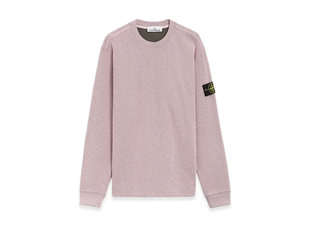 Stone Island 62656 Crewneck Knit - 24SS "Pink"