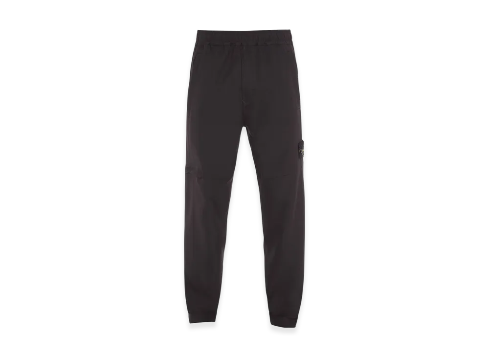 Stone Island 62653 Stretch Nylon Technical Fleece Cargo Sweatpants - 23SS "Black"