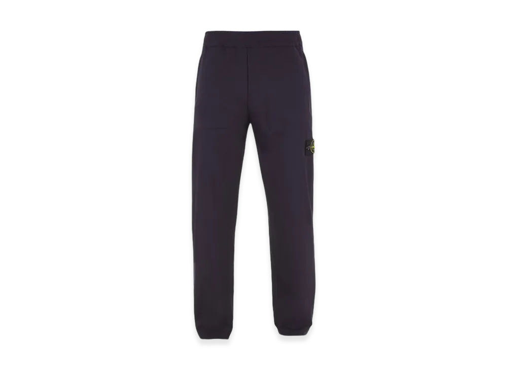 Stone Island 62353 Regular Fit Joggers in Fleece - 24SS "Blue"