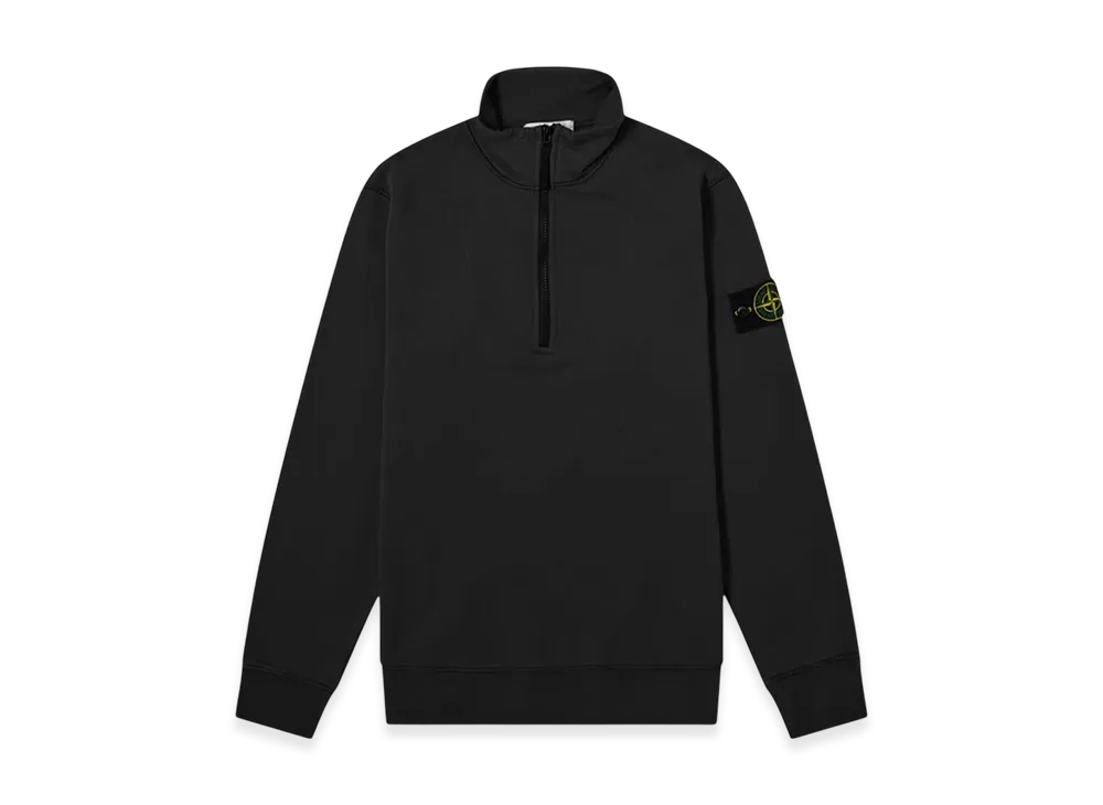 Stone Island 61951 Half Zip Sweatshirt - 21SS "Black"