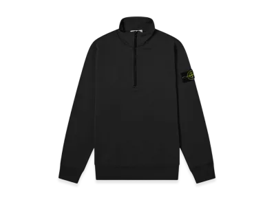Stone Island 61951 Half Zip Sweatshirt - 21SS "Black"