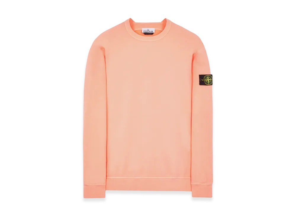 Stone Island 61720 Crewneck Sweatshirt - 22FW "Peach"