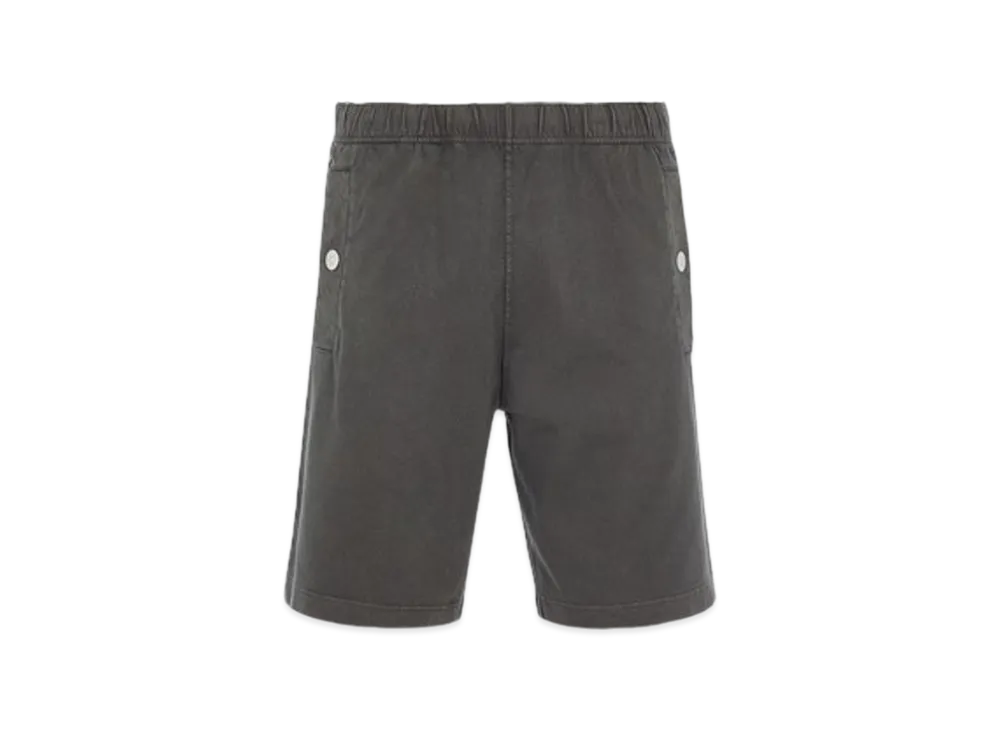 Stone Island 616X2 Stone Island Marina Old Treatment Bermuda Shorts - 24SS "Steel Grey"