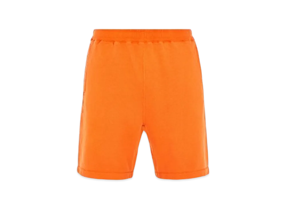 Stone Island 61355 Bermuda Shorts in Cotton Fleece - 24SS "Orange"