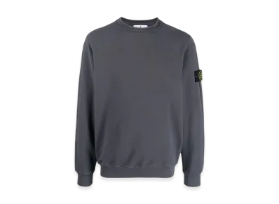 Stone Island 61352 Stretch Cotton Fleece Mock Turtleneck Sweatshirt - 23FW "Lead"