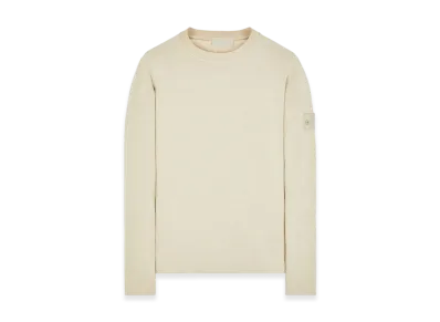 Stone Island 611F3 Ghost Piece Organic Cotton Crewneck Sweatshirt - 23SS "Beige"