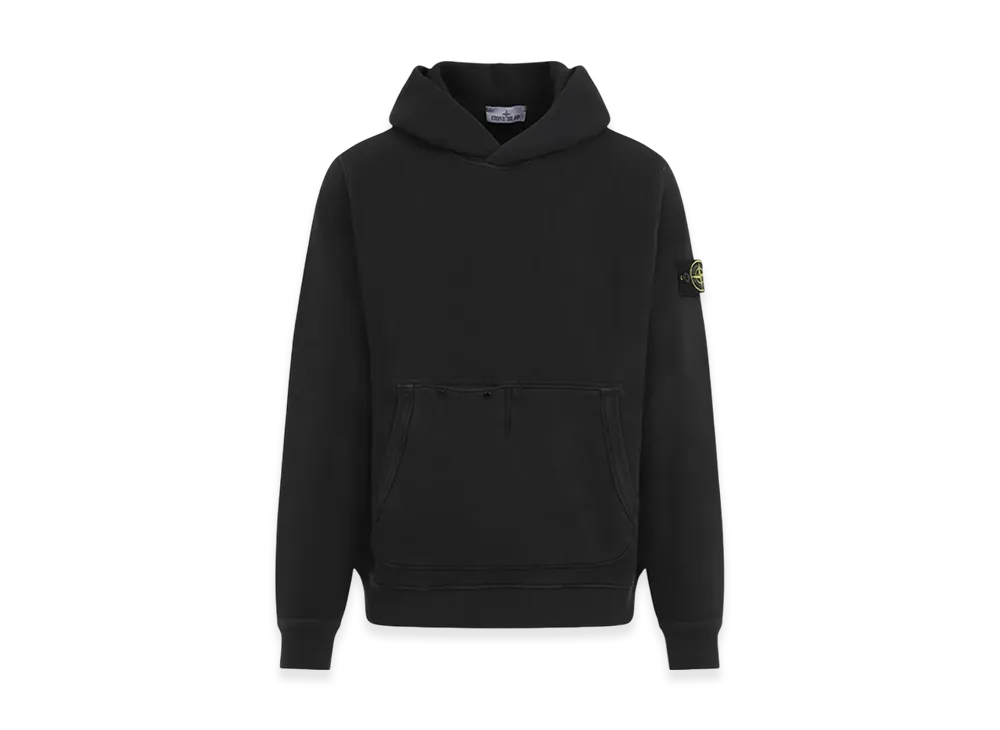 Stone Island 61041 Pullover Hoodie - 24FW "Black"