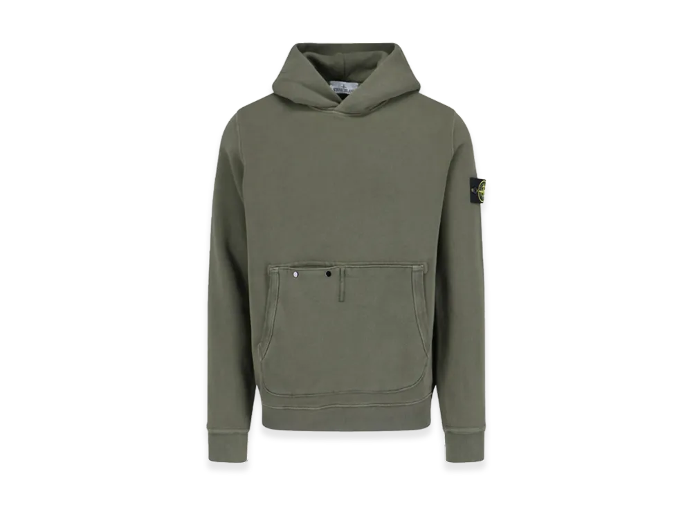 Stone Island 61041 Pullover Hoodie - 24FW "Musk Green"