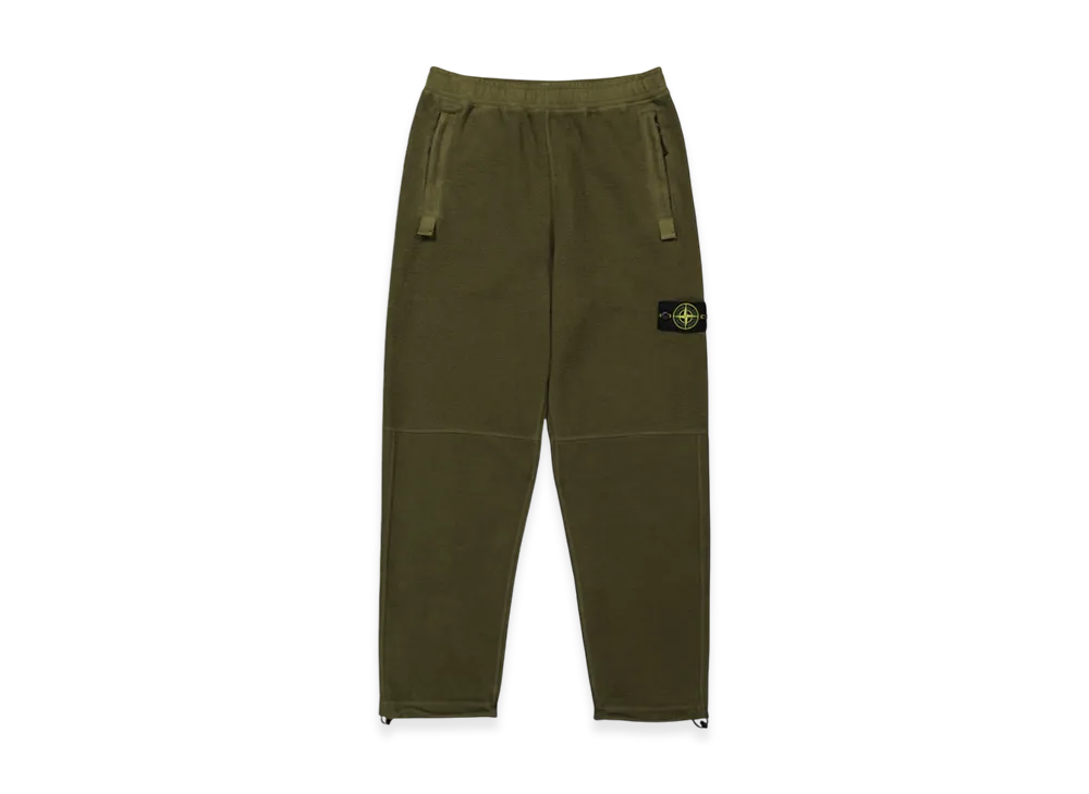 Stone Island 60854 Garment Dyed Gauzed Cotton Nylon Sweatpants - 23FW "Olive Green"