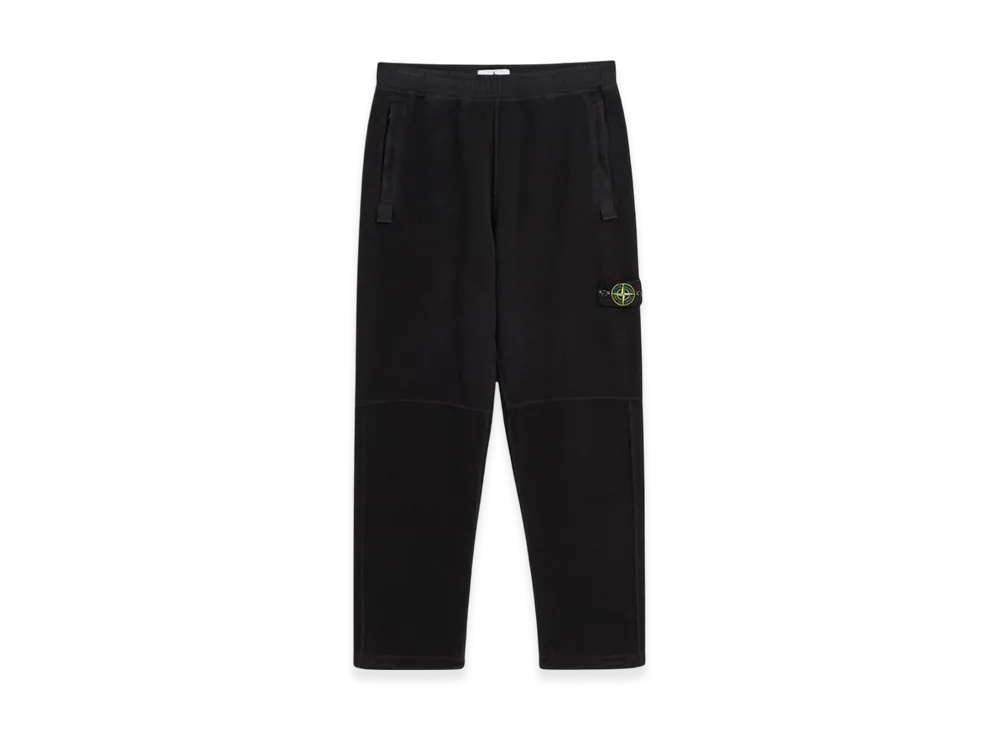 Stone Island 60854 Garment Dyed Gauzed Cotton Nylon Sweatpants - 23FW "Black"