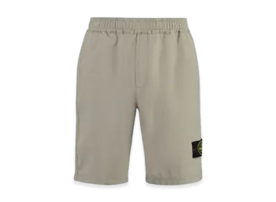 Stone Island 60853 Stretch Nylon Technical Fleece Bermuda Shorts - 23SS "Dove Grey"