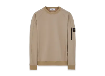 Stone Island 60653 Nylon Technical Fleece Crewneck Sweatshirt - 23SS "Dove Grey"