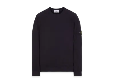 Stone Island 60653 Nylon Technical Fleece Crewneck Sweatshirt - 23SS "Navy Blue"