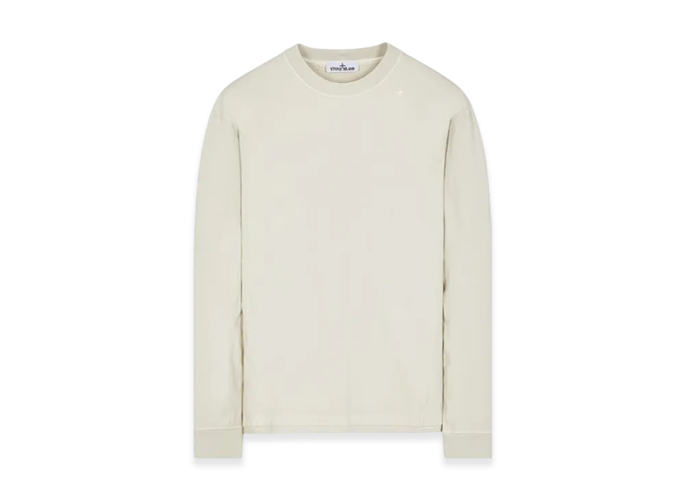 Stone Island 601G5 Stellina Super Stretch Cotton Fleece Crewneck Sweatshirt - 23FW "Stucco"