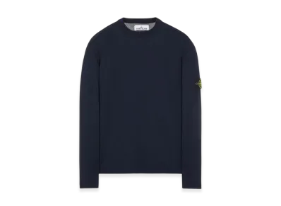 Stone Island 563B6 Crewneck Knit - 22SS "Navy Blue"
