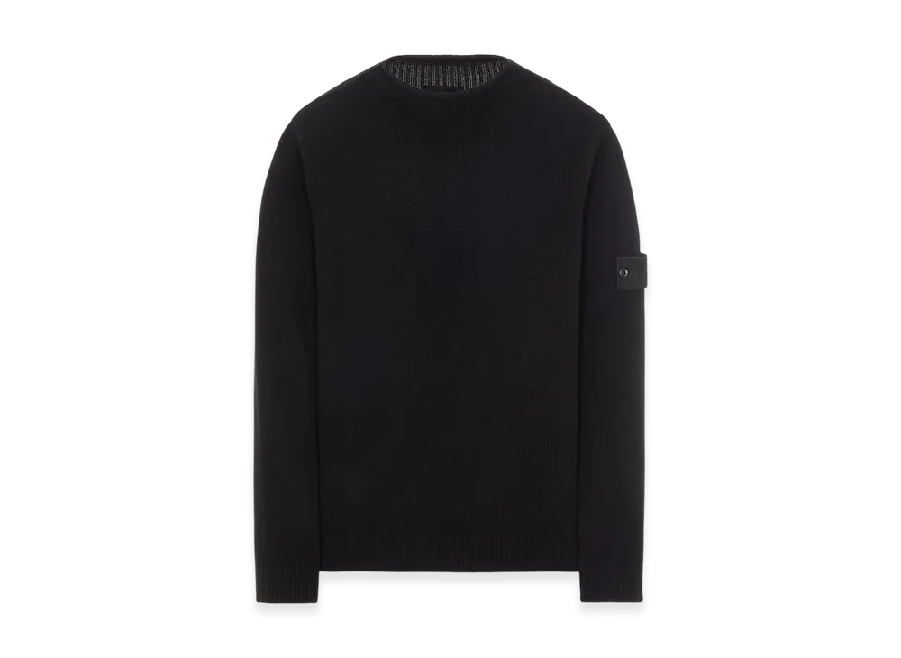Stone Island 562FA Ghost Piece Cashmere Knit - 22FW "Black"