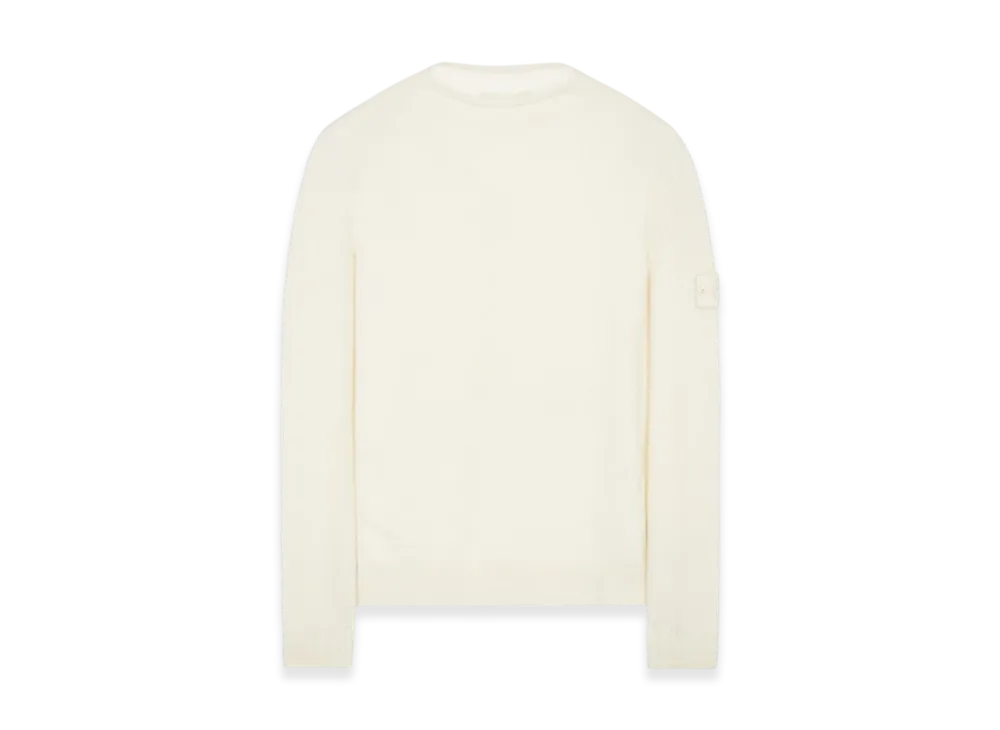 Stone Island 562FA Ghost Piece Cashmere Turtleneck Knit - 22FW "Off White"