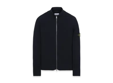 Stone Island 549D8 Zip Sweater - 21SS "Navy Blue"