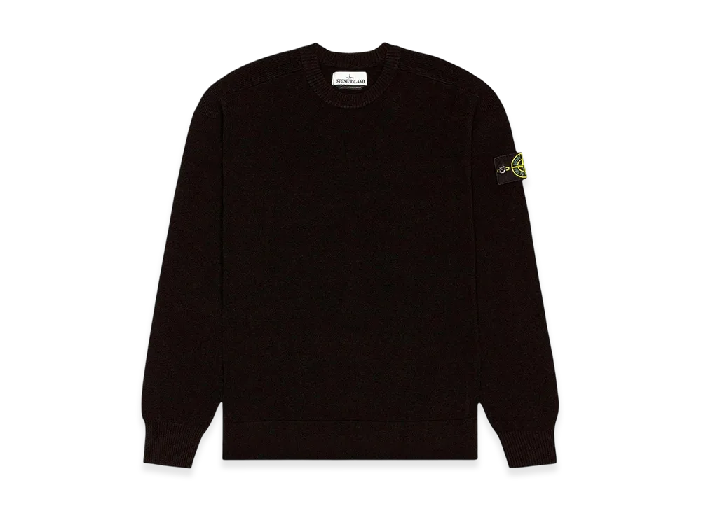 Stone Island 548D2 Soft Cotton Crewneck Knit "Black"