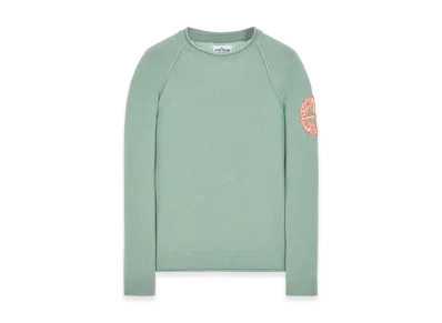 Stone Island 534A4 Lambswool Crewneck Knit - 22FW "Olive"