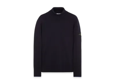 Stone Island 530A1 Stretch Turtleneck Knit - 23FW "Navy Blue"