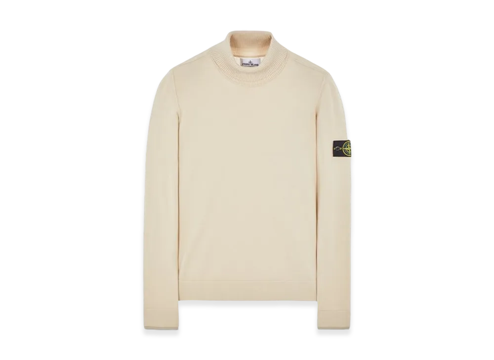 Stone Island 530A1 Stretch Turtleneck Knit - 23FW "Stucco"