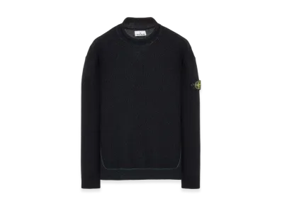 Stone Island 527C7 Lambswool Mockneck Knit - 22FW "Dark Green"