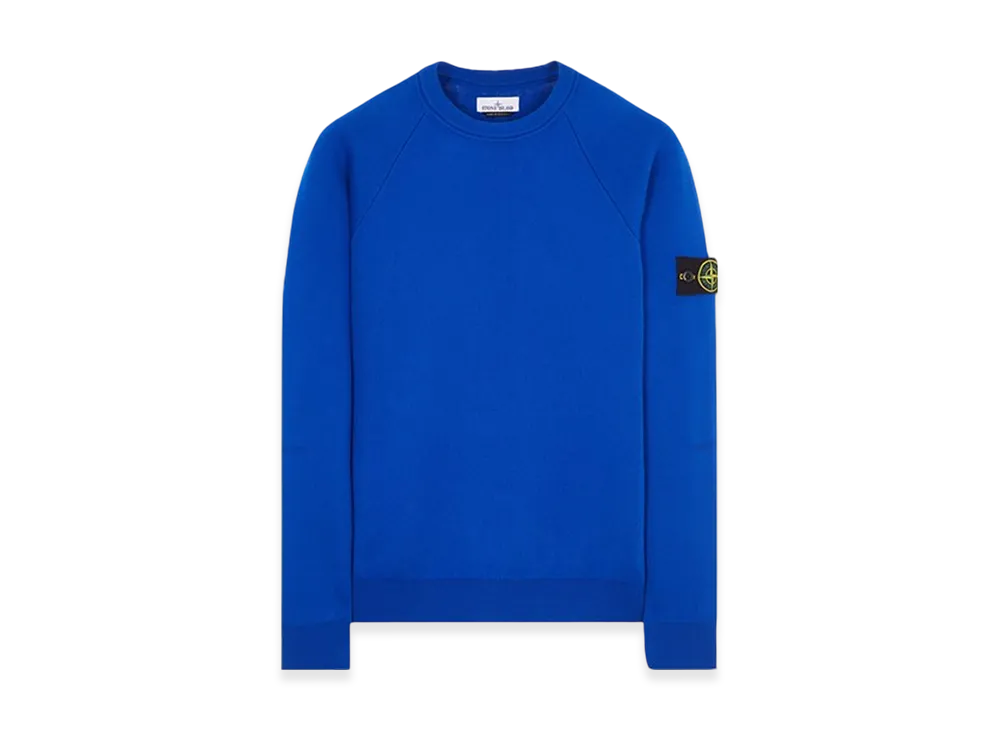 Stone Island 527A6 Crewneck Knit - 23FW "Ultramarine Blue"